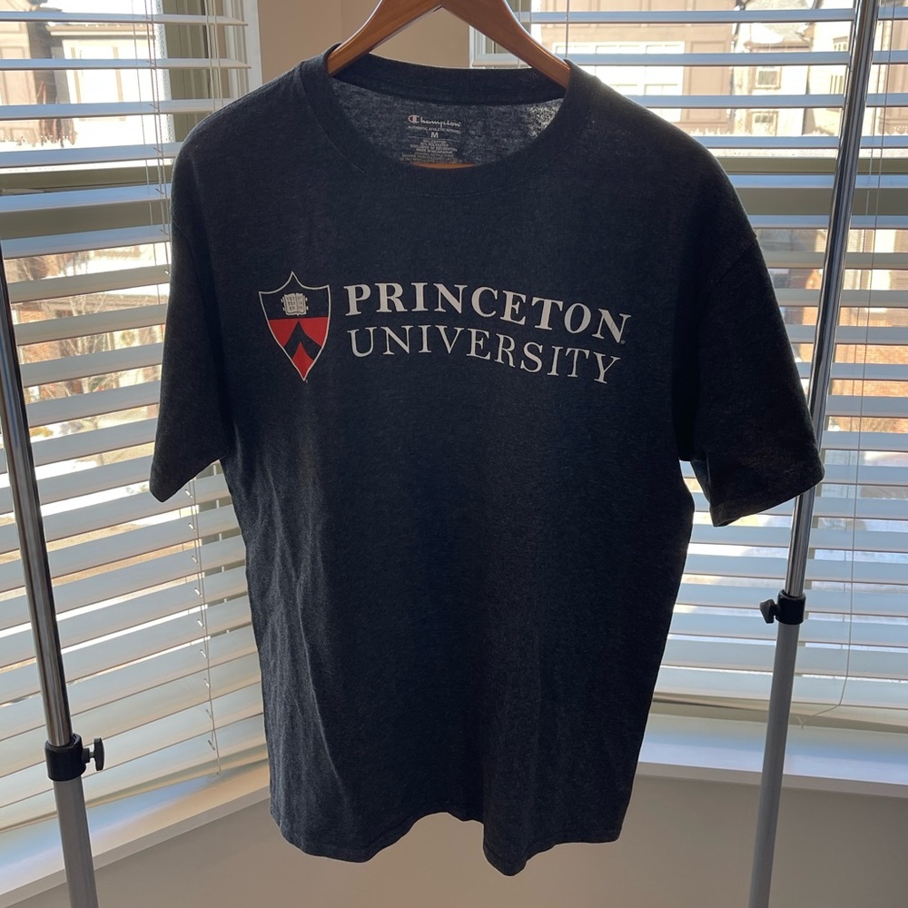 Grey Princeton University Champion Classic T-Shirt